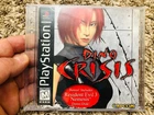 Dino Crisis (PlayStation 1, 1999) Game W/ Manual & Registration No back Cover