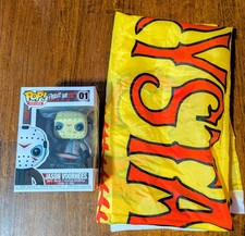 Friday the 13th Jason Voorhees Funko & Crystal Lake Flag Horror F13
