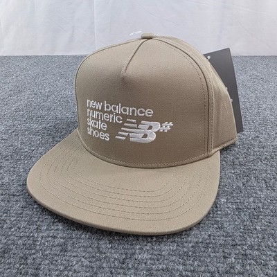 New Balance Numeric Skate Shoes Cap Hat Tan Flat Brim Adjustable