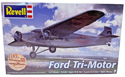1/77 Scale Revell Ford Tri-Motor Airplane Model Kit #85-5246 NEW SEALED