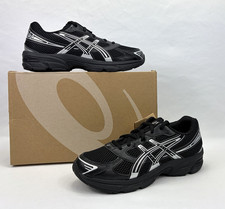 ASICS Gel-1130 GS Sneaker Shoes 1204A169-001 Black/ Pure Silver Kids Sz 7 NIB