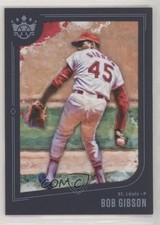 2019 Panini Diamond Kings Short Print Blue Framed Bob Gibson #123 HOF 1u6