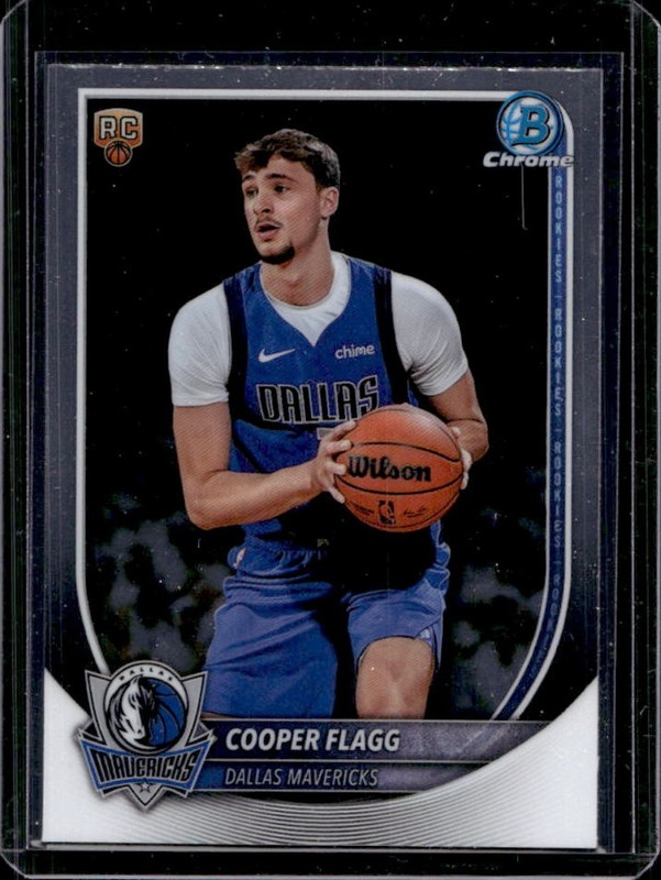 2025-26 Bowman Cooper Flagg Chrome RC Rookie #BCV-1 Mavericks