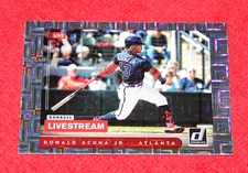 RONALD ACUNA JR. ATLANTA BRAVES 2021 DONRUSS LIVESTREAM VECTOR #5 (KS-417)