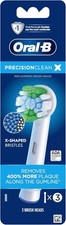 Oral-B Precision Clean Electric Toothbrush Replacement Brush Heads 3 pack