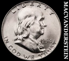 1954-D Franklin Half Dollar - FBL  Choice Gem Brilliant Unc+++  Lustrous  #G7824