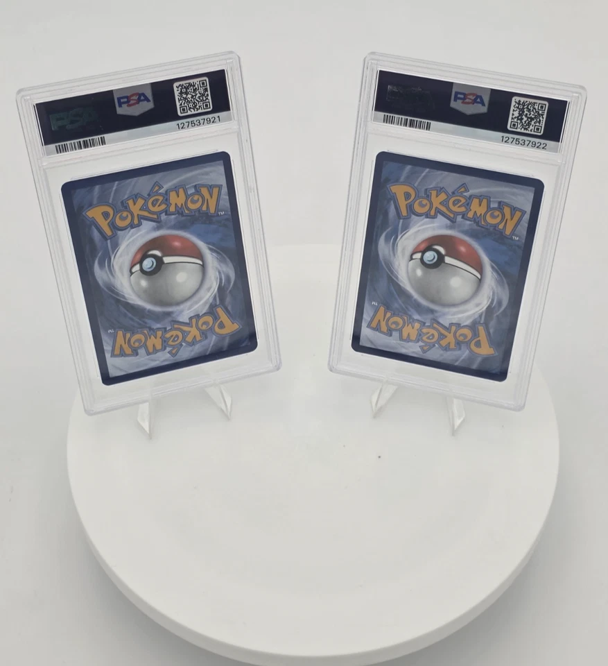 2025 POKEMON WHT EN-WHITE FLARE #116 JOLTIK & #117 GALVANTULA IR PSA 10 & PSA 9 - Image 2 of 4