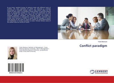 Yuliia Mashyna | Conflict paradigm | Taschenbuch | Englisch (2018) | 72 S.