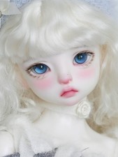 1/3 1/4 1/6 1/8 1/12 Dark-Blue Eyeballs Pattern Glass Eyeball For BJD Doll