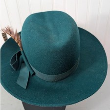 Vintage 50\'s Womens Sonni Hat Fedora Black Gold Animal‎ Patchwork Accent Madonna Vintage | Accessories | Vintage Dobbs Fifth Avenue Black  main image 4