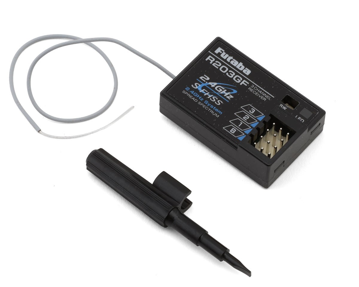 Futaba T3PV 4-Channel 2.4GHz T-FHSS Radio System w/R203GF Receiver