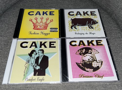 #ad #ad Cake 4 CD Lot Fashion Nugget Prolonging The Magic Comfort Eagle Pressure Chie $60.00