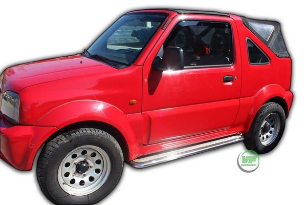 Windabweiser Regenabweiser Heko FüR Suzuki Jimny 1998-2018 3-TüRer 2-Tlg-image