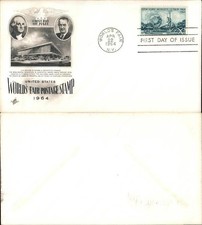 FDC United States World' Fair Postage Stamp 1964 World's Fair, NY