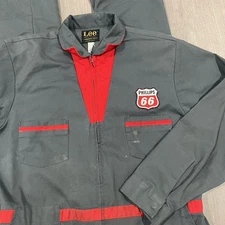 Vtg 70s Conoco Phillips 66 Gasoline Service Attendant Work Uniform Lee Union MD
