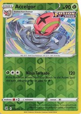 ✨Accelgor 014/264 - Reverse Holo - SWSH08: Fusion Strike - NM