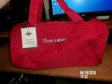 NUEVO CON ETIQUETA Bolso de Lona Coors Light BARREL 18 x 10 ADMANCO