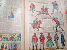 Soldati  GARIBALDINI  su rivista originale anni '30