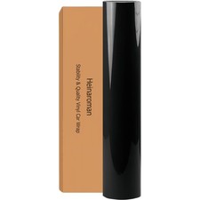 Autofolie Car Wrapping Schwarz Glänzend Vinylfolie 30.5x152cm Kratzfest