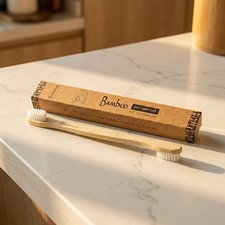 Bamboo Dog Toothbrush Double-Sided