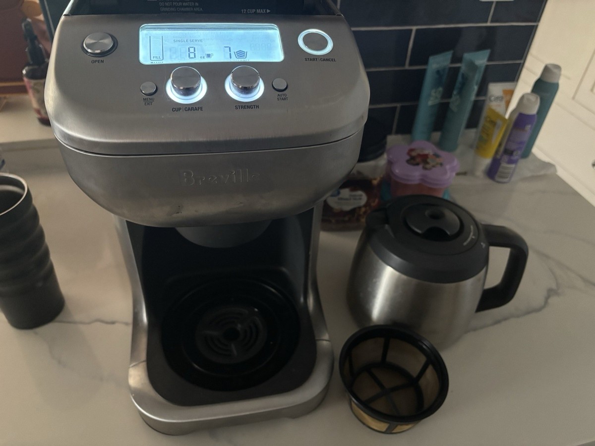 Breville Grind Control 12-Cup Coffee Maker - BDC650BSSUSC- Stainless Steel  21614054982| eBay