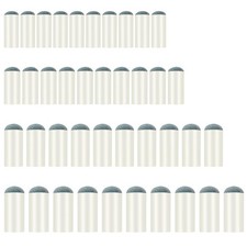 40 Pcs 4 Sizes Slip On Pool Cue Tips Replacement Billiard Cue Stick Tips Repair