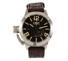 2023 U-Boat Lefty Classico 8893, 42MM, Black Dial, Stainless Steel Men’s Watch