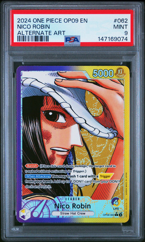 Nico Robin (Parallel) graded PSA 9 for sale on eBay