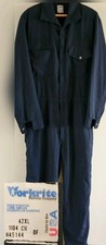 Vintage Workrite Nomex Coveralls Mens Sz 42XL Navy Ideal Zip VG Cond USA Made