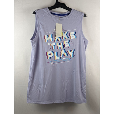 All in Motion Lilac Tank Make The Play Performance Youth XS Purple Activewear