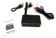 Bluetooth 6.0 Audio Receiver 3.5Mm AUX RCA with Mic HIFI Stereo Wireless Adapter