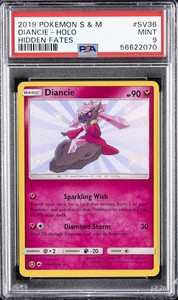 Diancie SV36/SV94 Hidden Fates Shiny Vault Shiny Holo Rare