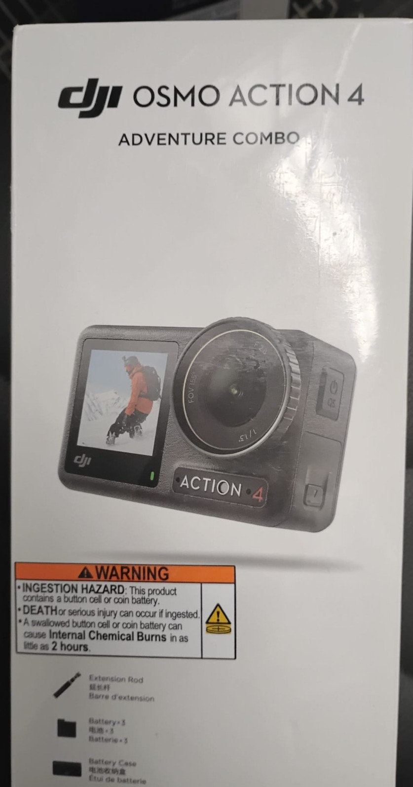 DJI Osmo Action 4K Camera adventure combo