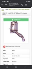 BMW X5 Or X6 Catalyst Box Catalytic Converter  And Clamp Kit