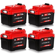 4PACK 20V 9.0AH For Craftsman 20 Volt MAX Li-ion Battery CMCB204 CMCB202 CMCB201