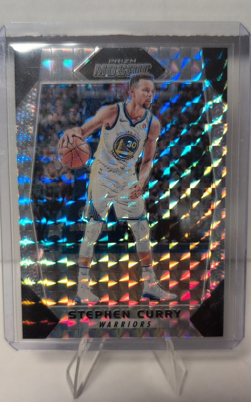 2017-18 Panini Prizm Mosaic - Stephen Curry #92