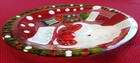 Lori Siebert for Silvestri Glass Fusion Christmas Santa Clause Platter Plate 11” — photo 4