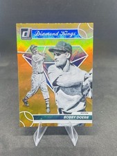 2023 Panini Donruss Diamond Kings Holo Orange #14 Bobby Doerr Boston Baseball