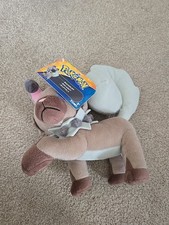 Peluche Pokemon Rockruff TOMY 2017 Sun & Moon Dog 9" Nintendo juguete raro nuevo con etiquetas