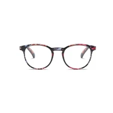 1PK Ladies Womens Round Blue Light Blocking Reading Glasses Spring Hinge Readers