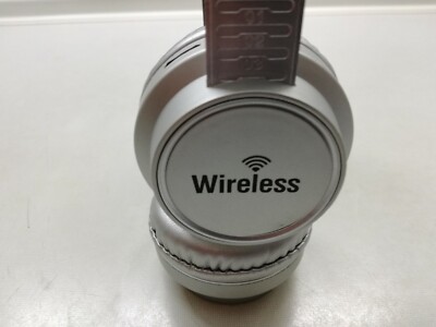 Bluetooth Kopfhörer/Headset SH17 Wireless Headphone TF-Karte 3.5 mm silber.