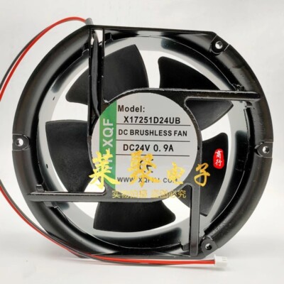 YH-XQF X17251D24UB 17251 DC24V 0.9A 17CM 2-Pin Inverter Cooling Fan
