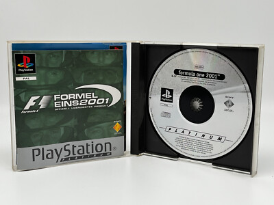 Formel Eins 2001 Formel 1 Sony PlayStation 1 PS1 OVP + Anleitung Getestet Top