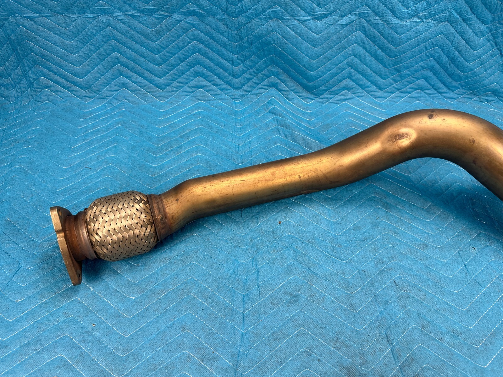 Bentley Flying Spur W12 Exhaust Pipe w/ Catalyst Driver's Side 29k 2006-2012 OEM