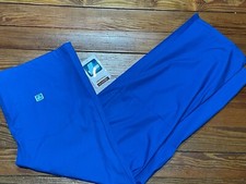Adar Medical Uniform Scrub Pants Unisex Universal Classic Fit Drawstring Blue XL