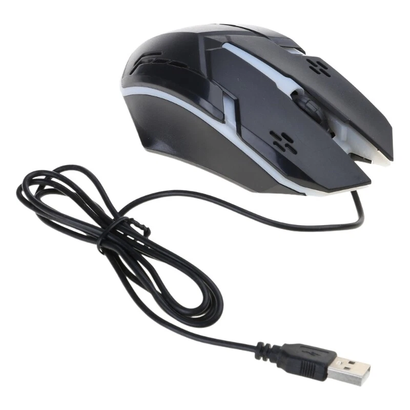3D Antiskid Roller Mouse Wired Computer Gaming Mice for PC Laptop Desktop - Image 4 of 4
