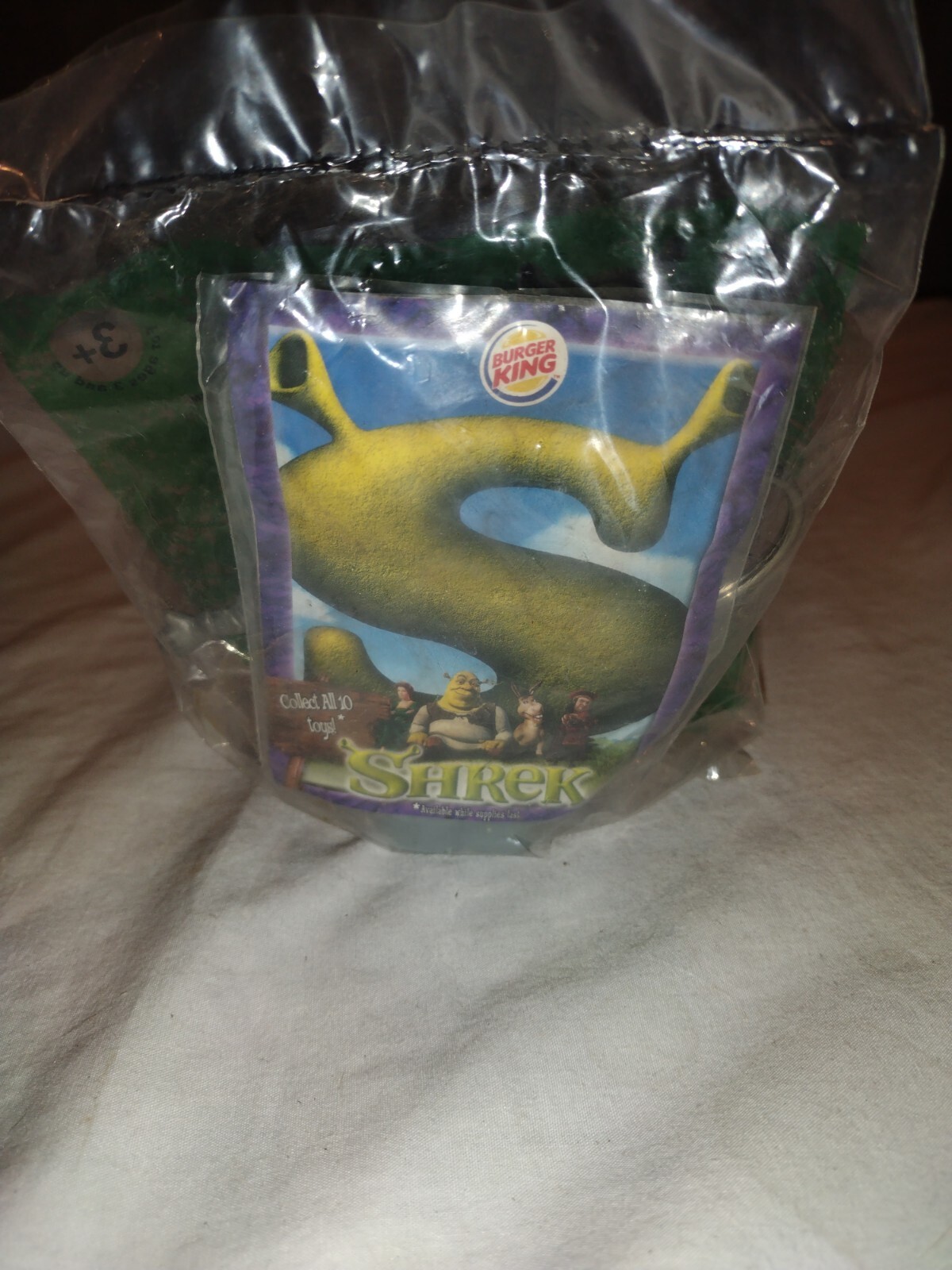 2001 Shrek Burger King Kids Meal Toy 2 HASSLE IN THE CASTLE DreamWorks