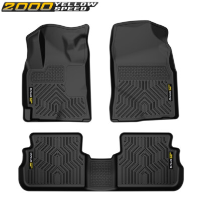TPE All-weather Floor Mats 2 Row Liner Fit For 09-13 Toyota Corolla/matrix 98531