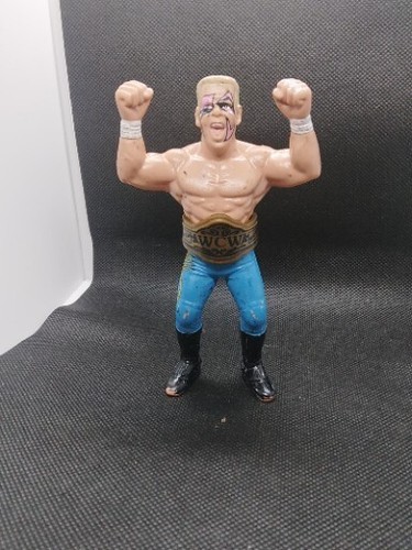 STING W/BELT wcw SERIES 1 wrestling GALOOB wrestle...