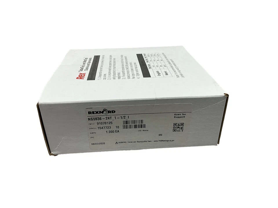 NEW REXNORD  91070125  SPROCKET  NS5936-24T_1-1/2IN_I - Image 2 of 2